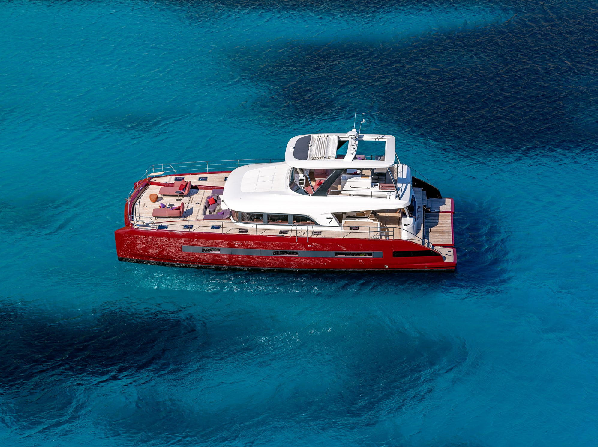 Lagoon Sixty 7 am Anker